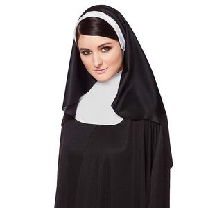 Spirit Nun Kit w/ Gold Cross Costume Party Naughty